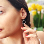 Sterling Silver Circulus Earrings - hersey-and-son