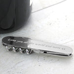Silver Corkscrew & Penknife - hersey-and-son