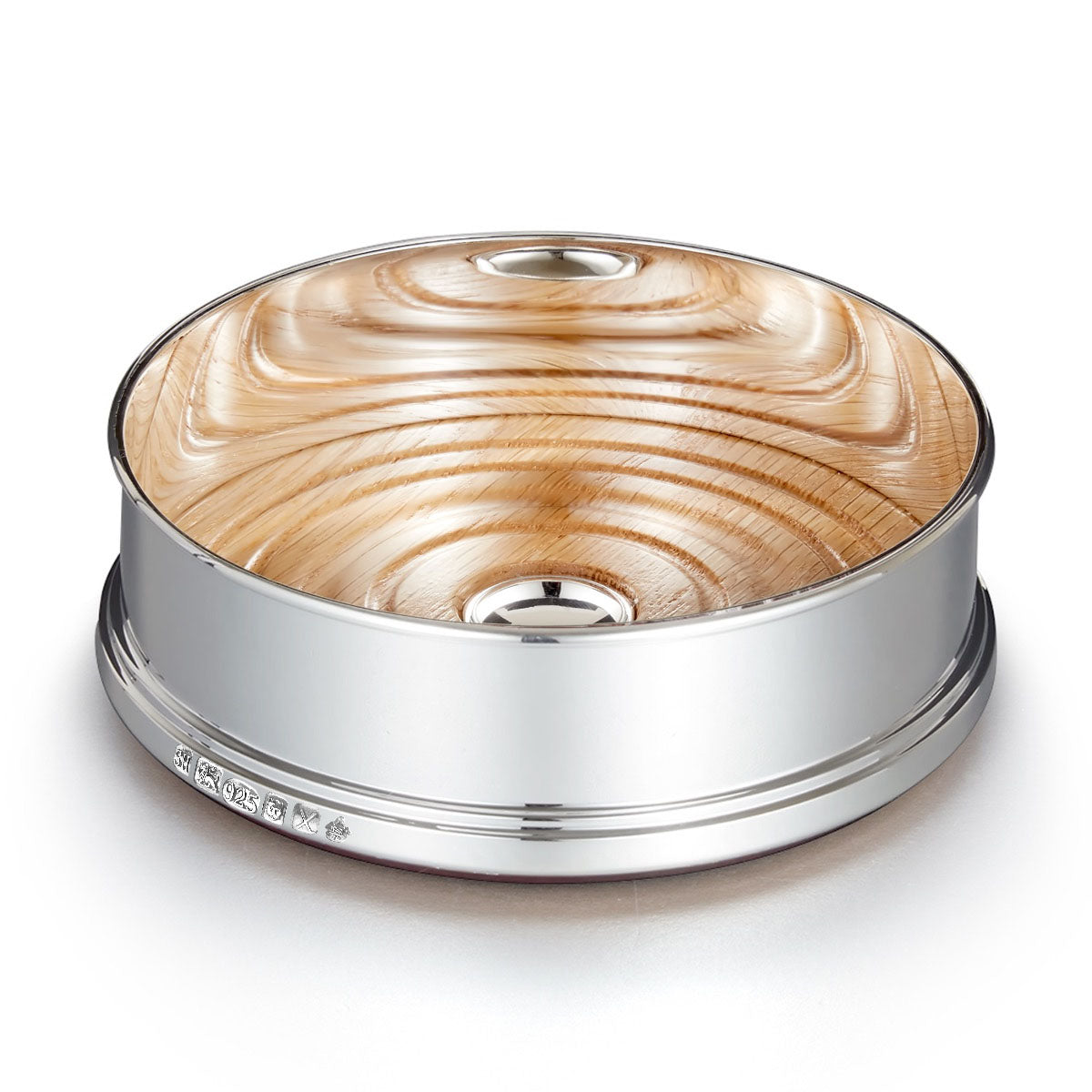 (TEST) Coronation Hallmark Silver Coaster - Extra Heavy (TEST) - hersey-and-son