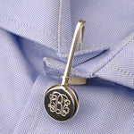 Silver Monogram Napkin Hook - hersey-and-son