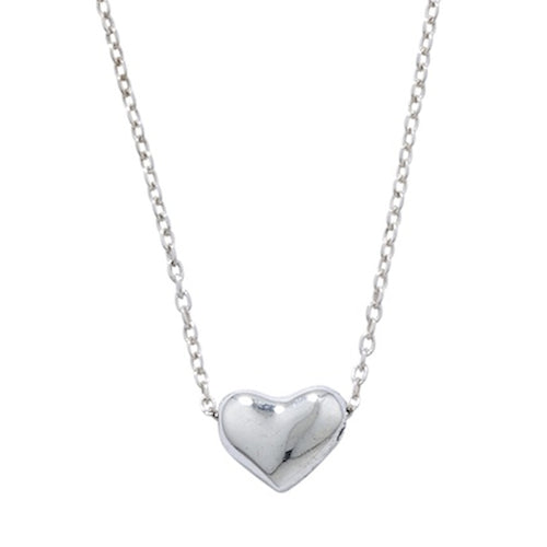 Silver Small Heart Pendant