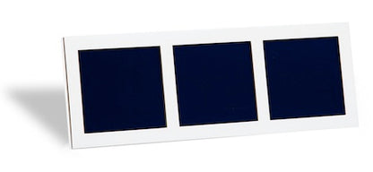 Slim Silver Photograph Frame - Triple