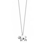 Sterling Silver Pig Necklace - hersey-and-son