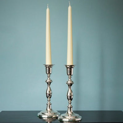 Silver Candlestick - 8.5" Baluster - hersey-and-son