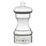 Silver Capstan 4-inch Saltmill - hersey-and-son