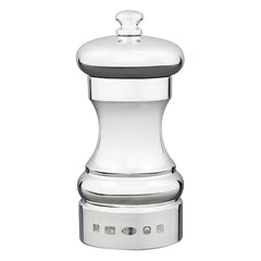 Silver Capstan 4-inch Saltmill - hersey-and-son
