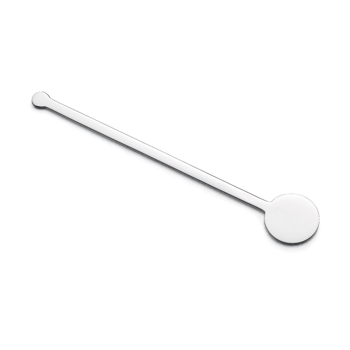 Silver cocktail stirrer