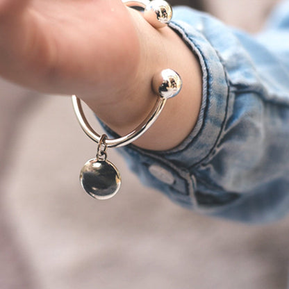 Childs Silver Torque Bracelet