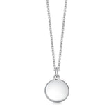 Small Sterling Silver Pebble Necklace - hersey-and-son