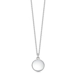 Child's Silver Pebble Pendant - hersey-and-son