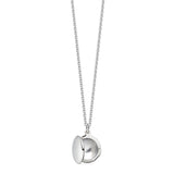 (TEST) Child's Small Silver Round Locket (TEST) - hersey-and-son