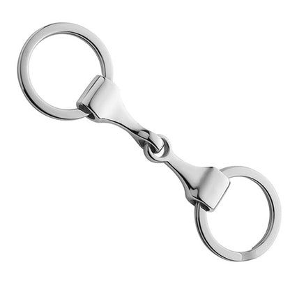 Silver Keyring - Snaffle Bit