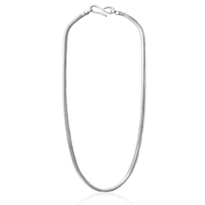 Heavy Sterling Silver Snake Chain Necklace