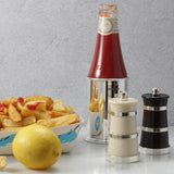 Silver & Rosewood Churn Peppermill - hersey-and-son