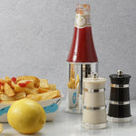 Silver Salt and Pepper Churns - hersey-and-son