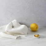 Silver Monogram Napkin Hook - hersey-and-son