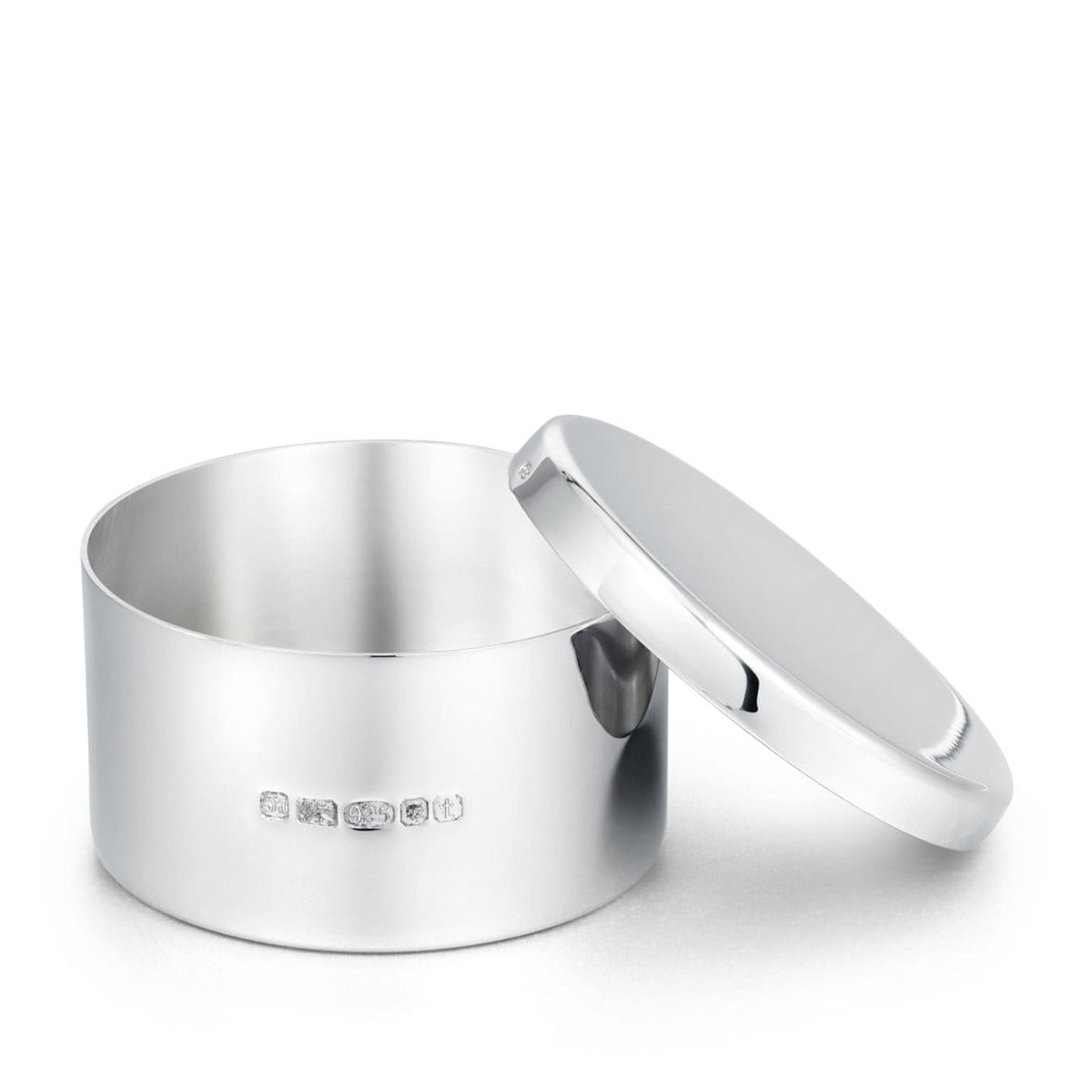 Silver Box Open Sterling Silver Medium Keepsake Box | Hersey & Son Silversmiths