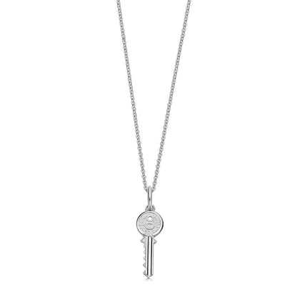 Sterling Silver Mini Key Pendant