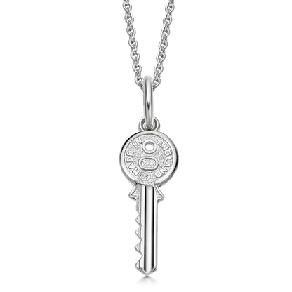 Sterling Silver Mini Key Pendant