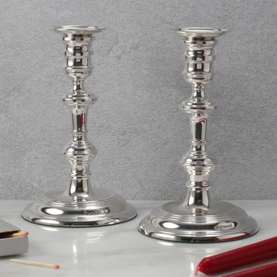 Silver Candlestick - Georgian Style