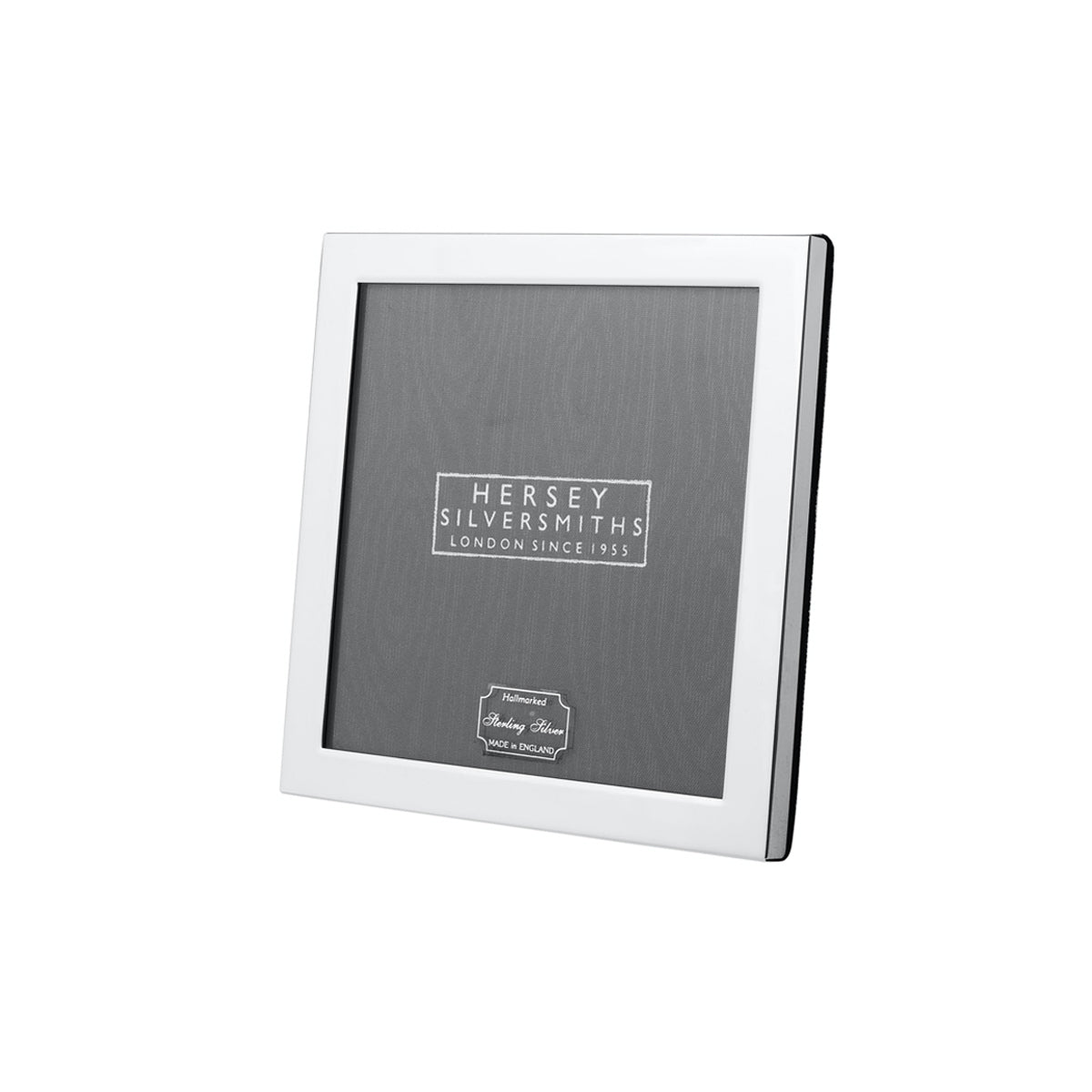 Slim 3.75 x 3.75 Square Silver Photo Frame - hersey-and-son