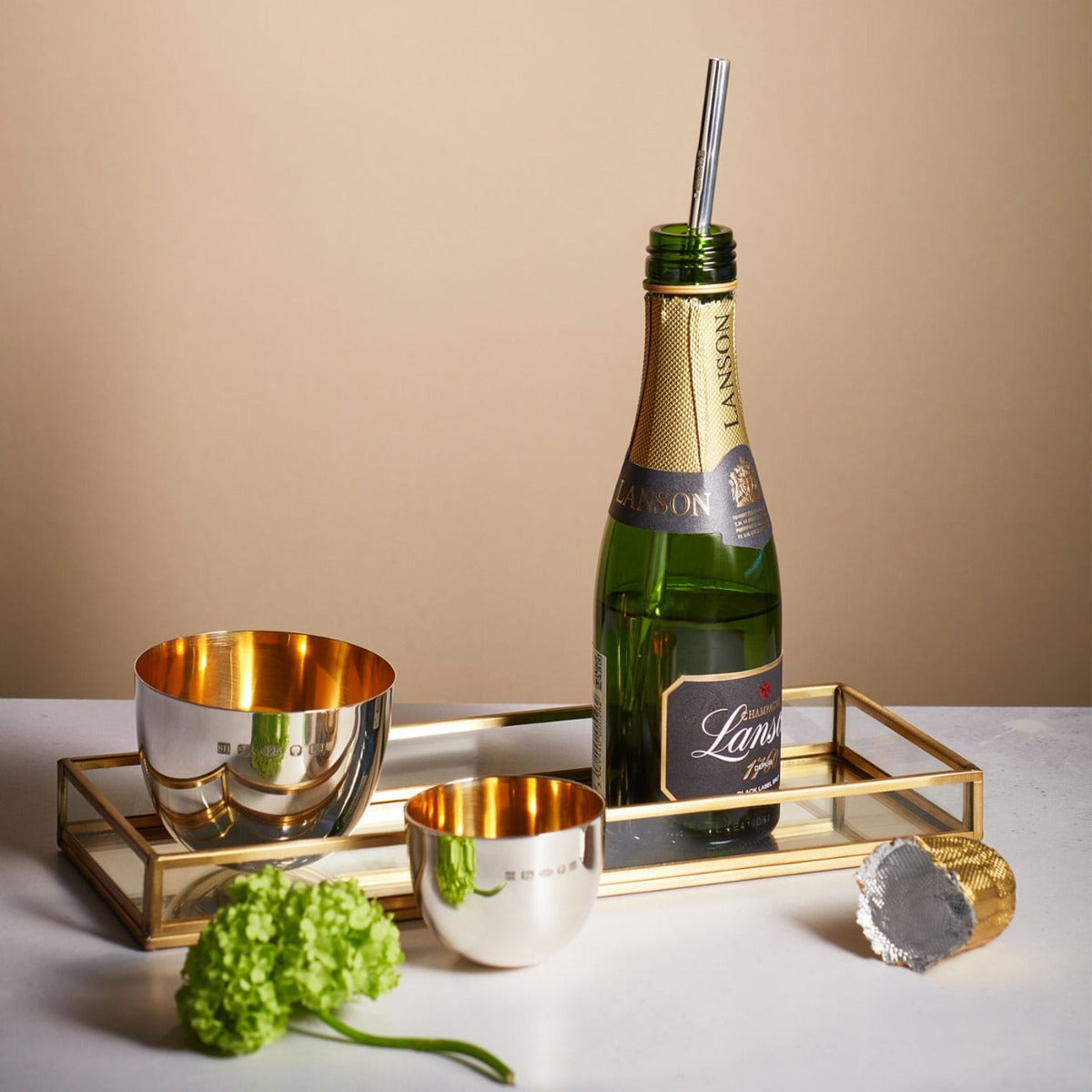 Sterling Silver Drinking Straw - hersey-and-son