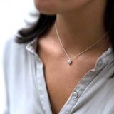 Sterling Silver Strawberry Pendant - hersey-and-son