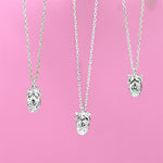 Sterling Silver Strawberry Pendant - hersey-and-son