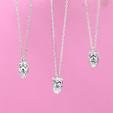 Sterling Silver Strawberry Pendant - hersey-and-son