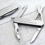 Silver Swiss Army Knife - hersey-and-son