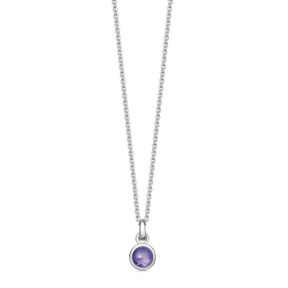 tanzanite birthstone necklace