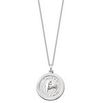 Zodiac Pendant - Sterling Silver - hersey-and-son