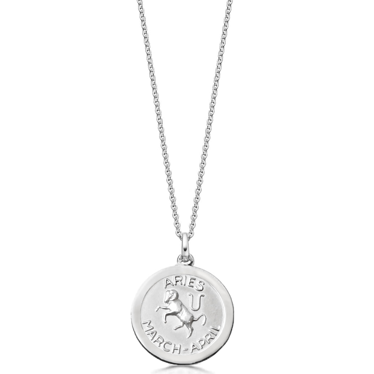 Zodiac Pendant - Sterling Silver