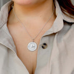 Taurus Zodiac Pendant - Sterling Silver - hersey-and-son