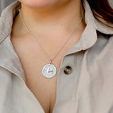 Taurus Zodiac Pendant - Sterling Silver - hersey-and-son