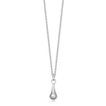 Sterling Silver Teardrop Pendant - hersey-and-son
