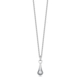 Sterling Silver Teardrop Pendant - hersey-and-son