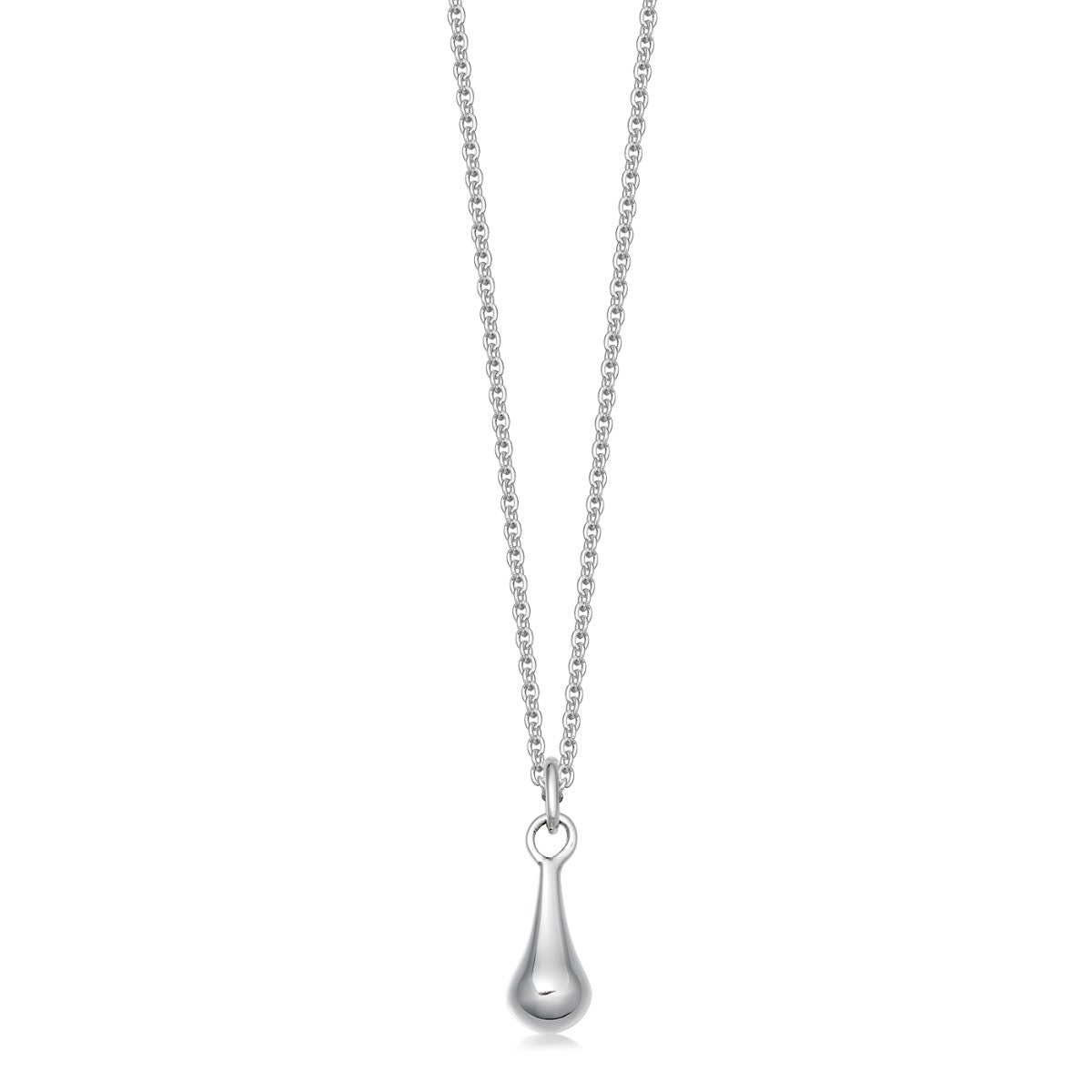 Silver Teardrop Pendant