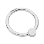 Silver  Baby Rattle & Teething Ring - hersey-and-son