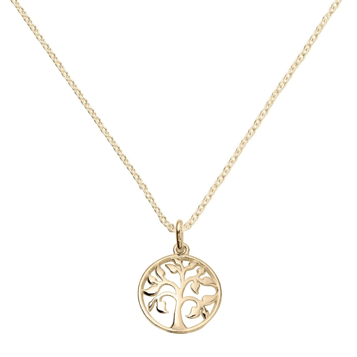 Yellow Gold Vermeil Tree Of Life Pendant