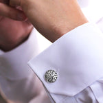 Silver Tree of Life Cufflinks - hersey-and-son