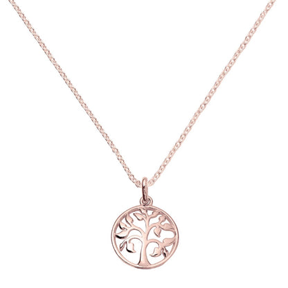 Rose Gold Vermeil Tree of Life Pendant