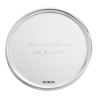 Personalised Silver Tumbler Coaster 