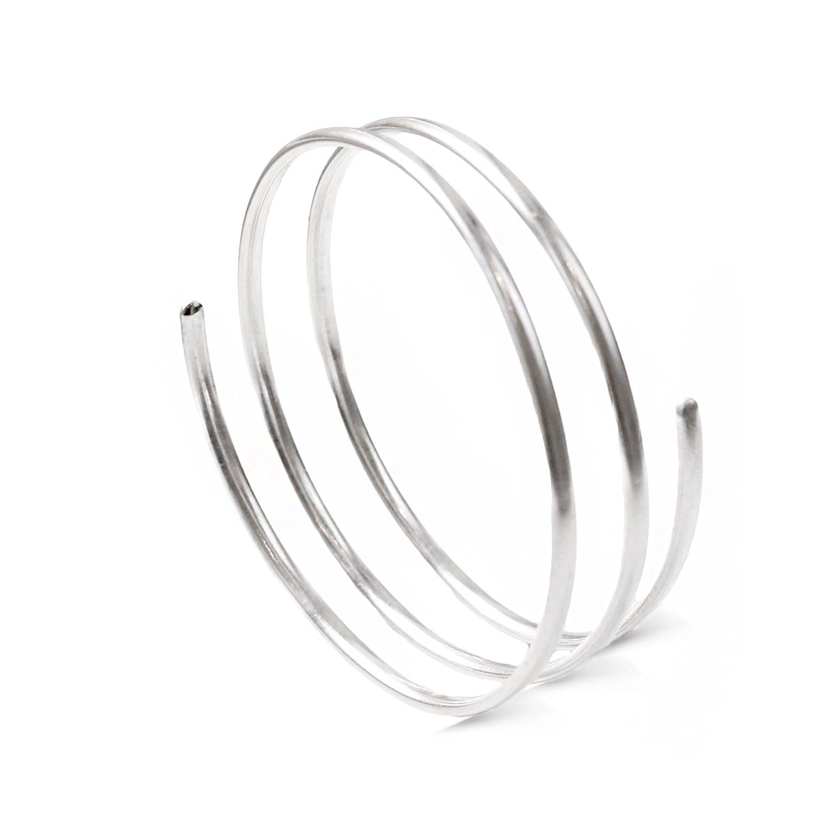 Sterling Silver Slinky Bracelet - hersey-and-son