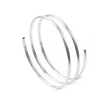 Sterling Silver Slinky Bracelet - hersey-and-son