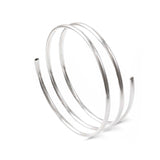Sterling Silver Slinky Bracelet - hersey-and-son