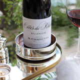 Silver Plated Wine Coaster - hersey-and-son