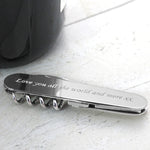 Silver Corkscrew & Penknife - hersey-and-son