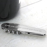 Silver Corkscrew & Penknife - hersey-and-son