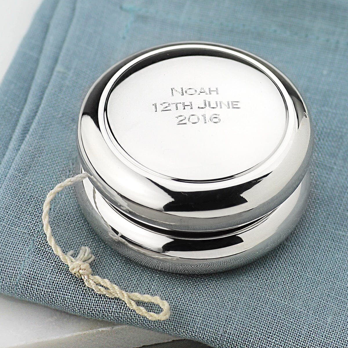 Silver Yo-yo Personalised